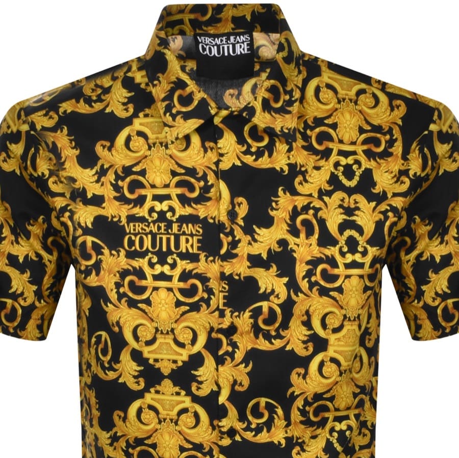 versace shirt short sleeve